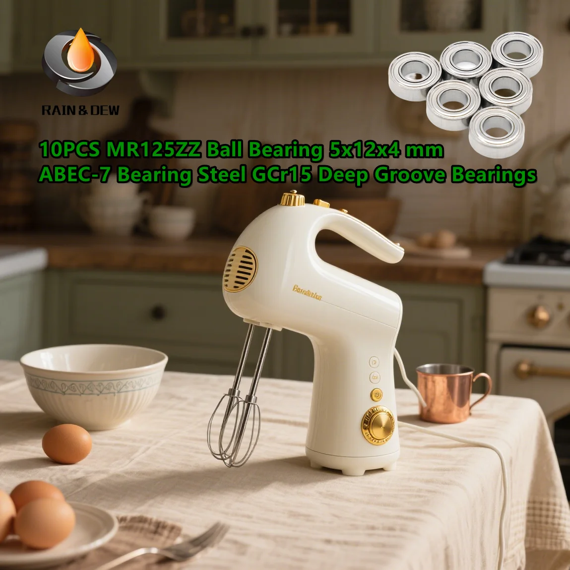 

10 шт. MR125ZZ шарикоподшипник 5x12x4 мм ABEC-7 радиальные подшипники MR125ZZ