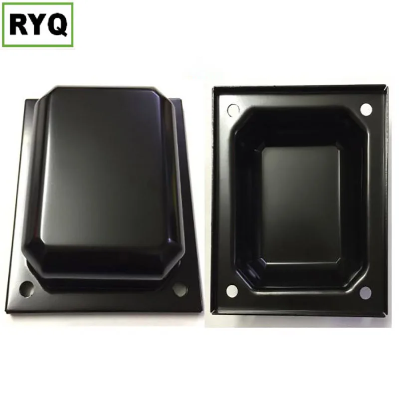 2PCS Transformer Cover EI76/86/96/105/114 End Bells Screening Can Sealing Shrouds Metal Protective Shield Speaker Accessories