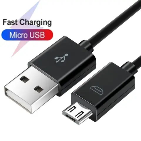 Micro USB Universal Data Cable 1m /2m/ 3m Micro USB Port for Android Phones Standard Head Rechargeable Long Parachute Cables