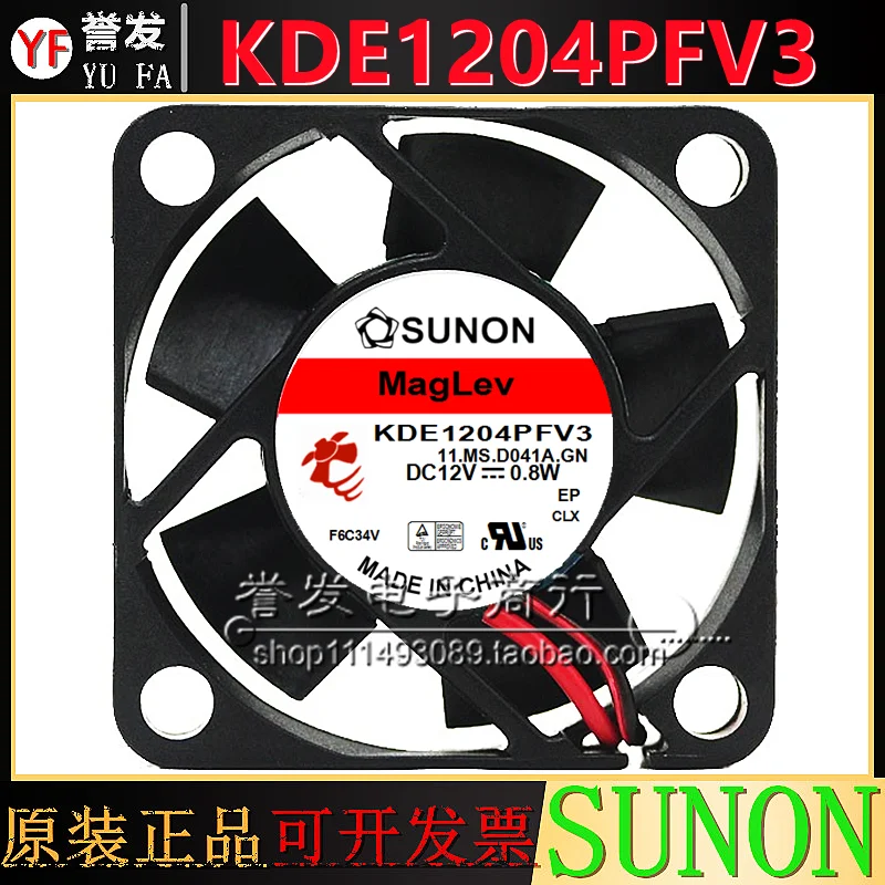 NIEUWE ORIGINELE KDE1204PFV3 12 V 0.8 W 4010 40x40x10mm KOELVENTILATOR RADIATOR