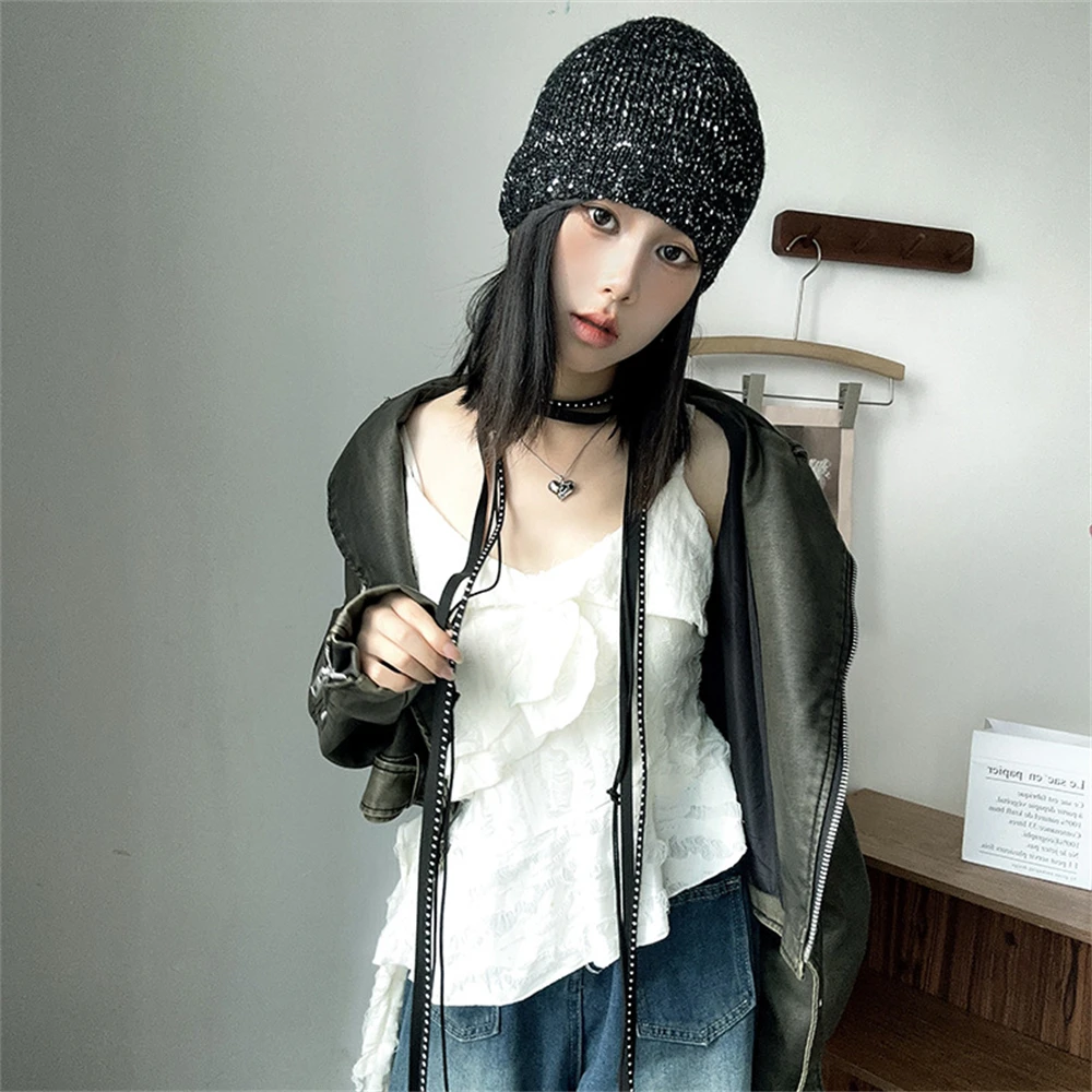 

Advanced Sense Neck Decoration Scarf Spice Girls Street Personalized Necklace Female Hip Hop Nightclub Tide Scarves Accessories