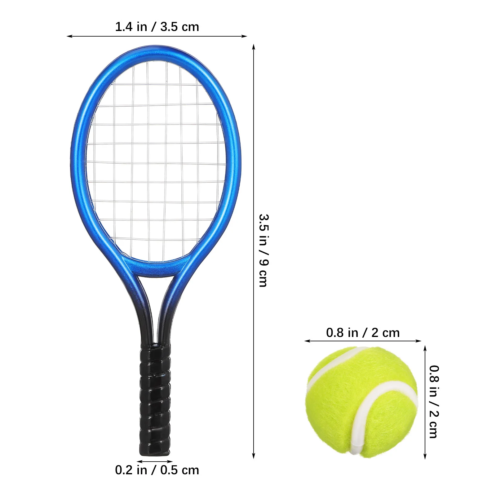 4 juegos de Mini pelotas de tenis, juego de tenis en miniatura, llavero, accesorios deportivos, regalos portátiles, Mini decoración