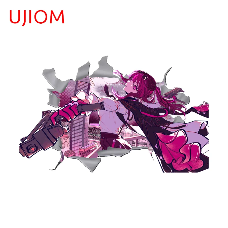UJIOM Honkai Star Rail Kafka Tear Wall Sticker Amusing Trendy Bathroom Decal Waterproof Trendy Items Chambre Decoration Poster