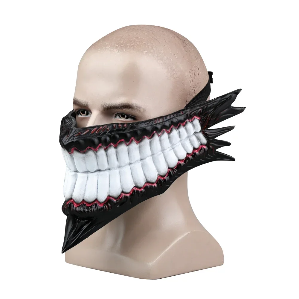 Cosplay DAN DA DAN Okarun Ken Takakura gezichtsmasker voor volwassen Halloween enge maskerademaskers