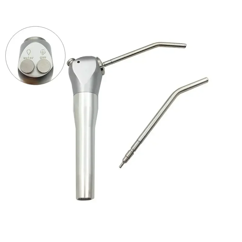 

1 комплект, стоматологический распылитель воды, 3-ходовой шприц + 2 насадки, насадки, трубки, автоклавируемые стоматологические инструменты