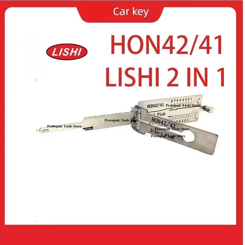 

1PCS for Honda Motorcycle Locksmith Tool LISHI Tools HON42 41 Hon42/41 2 in 1 and Key Reader Complete Kit Ganzua Locksmith