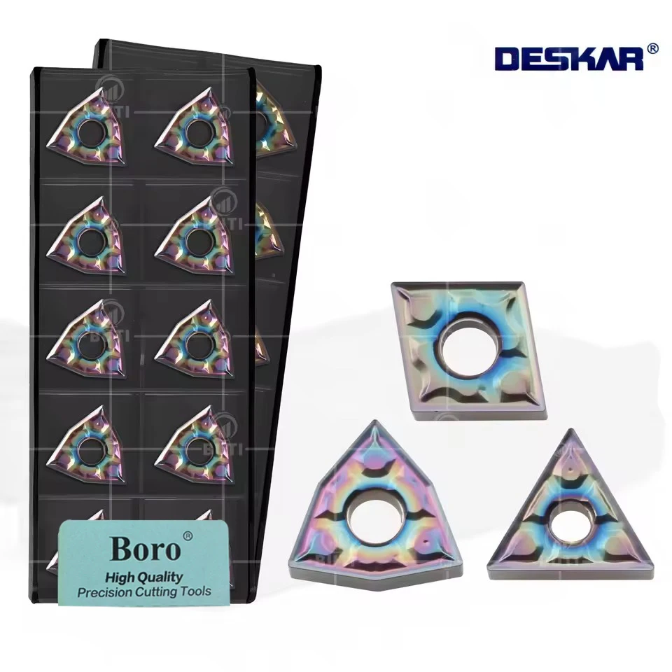 

DESKAR 100% оригинал ЧПУ TNMG 160404 160408 WNMG 080404 080408 CNMG 120404 TF TF918 Токарный инструмент из твердого сплава с числовым управлением