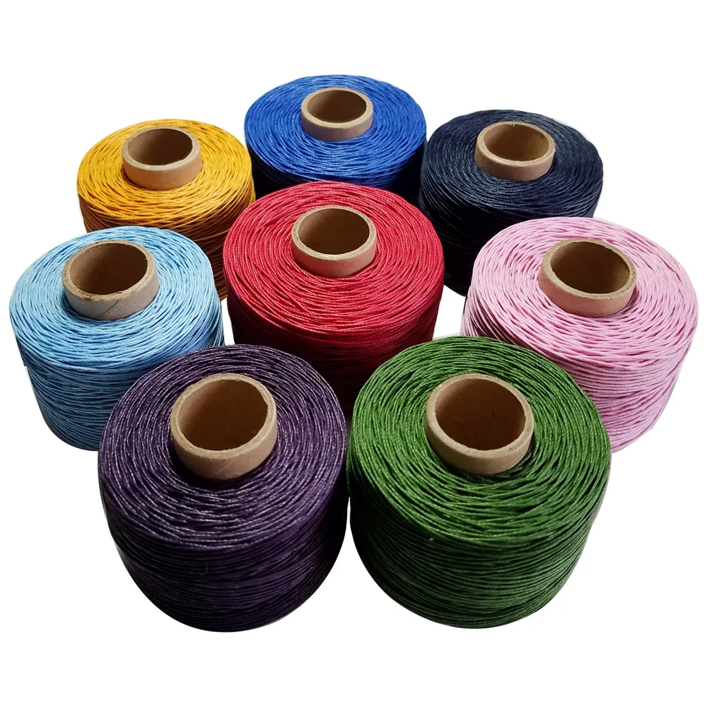 

High tenacity 100% Ramie waxed thread 100m/roll waterproof rope twine cords for Leather sewing handmade accessory DIY