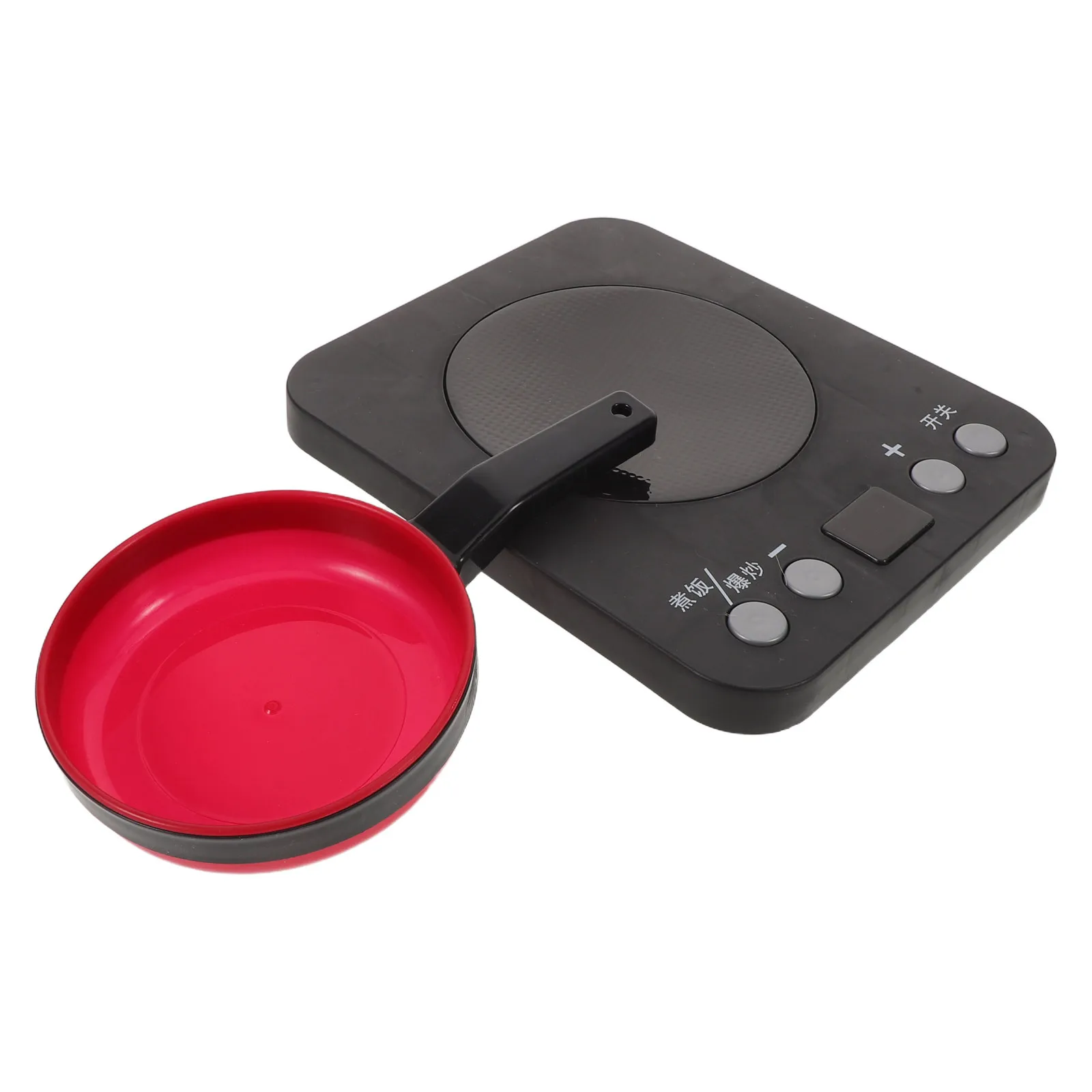 

1Set Kitchen Pretend Induction Cooker Realistic Sound Light Cooking Set Interactive Role Play Kitchen Accessories