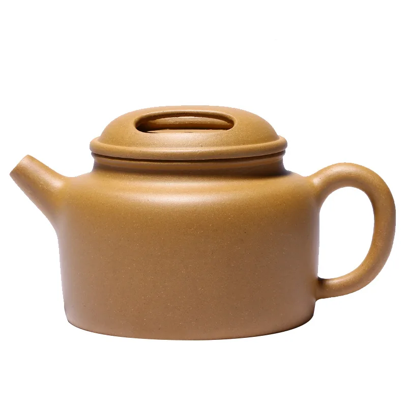 Golden section clay cow lid pot  purple sand teapot Yixing handmade teapot kettle tea pot  Drinkware For Green Tea