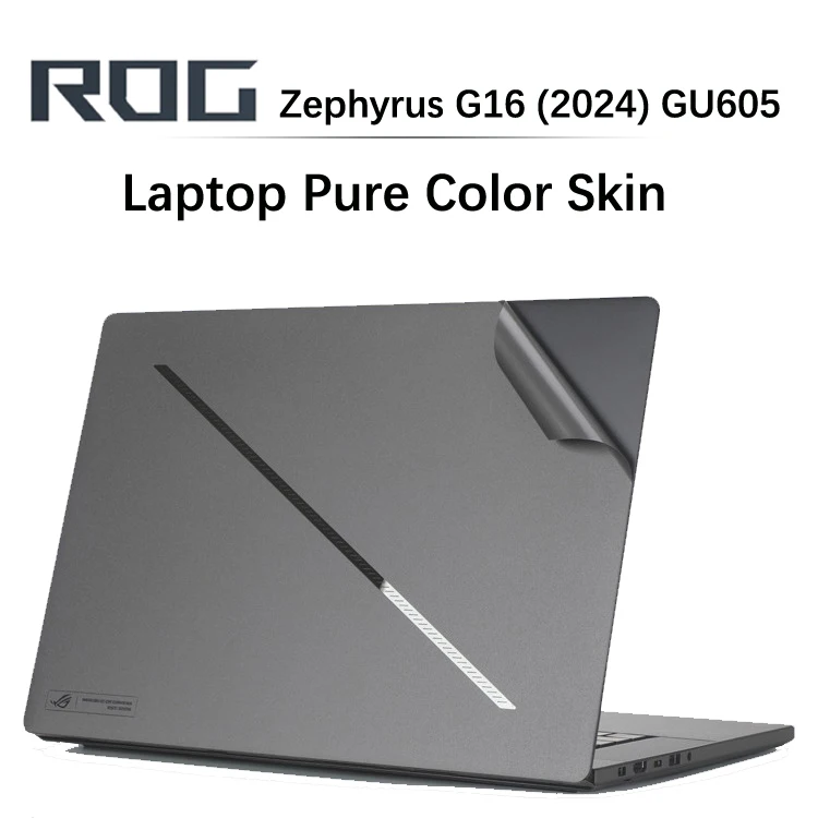 Sticker Skin for ASUS ROG Zephyrus G16 GU605 GU605MV GU605MU GU605MI GU605MZ 2024 16