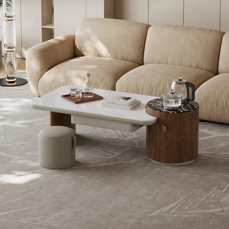 

Kettle integrated marble, coffee table