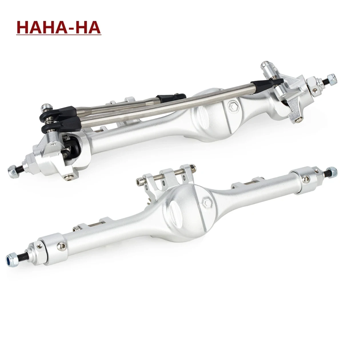 Комплект передней и задней прямой оси из алюминиевого сплава F10T для 1/10 RC Crawler Axial SCX10 II VS4-10, обновление оси «все включено» Комплект передней и задней прямой оси из алюминиевого сплава F10T для 1/10 RC Crawler Axial SCX10 II VS4-10, обновление оси «все включено»