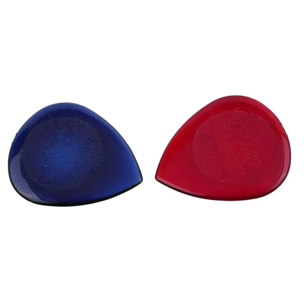 6Pcs Fashion 1/2/3mm Guitar Picks Fast Picking ABS Electric Bass Guitar Pick Stubby Guitar Accessories