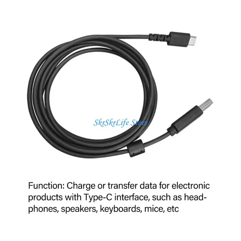 

E65E MultiDevice Charging Cord for G733Lightspeed/GPROX USB C Gaming Gear Headsets