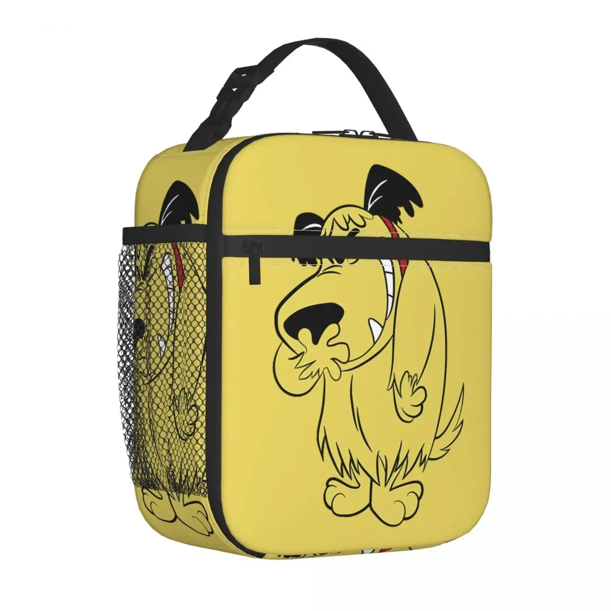 Laughing Muttley Wacky Races Insulated Lunch Bags Cooler Lunch Container Leakproof Tote Lunch Box Food Storage Bags School