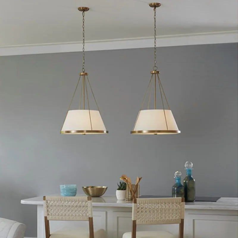 American minimalist living room/dining room/tea room/hotel//bar counter/Zen study/bedroom new Chinese style chandelier