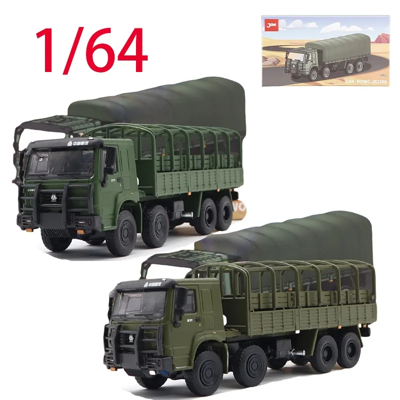 

JKM литой под давлением масштаб 1/64 HOWO JN2300, модель автомобиля из сплава, игрушки для мальчиков, подарок