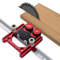 Multi-purpose Feather Loc Board Woodworking Saw Table Pressing Feeder Guider Anti Rebound Aluminum Alloy CarpentrySafety Pushing