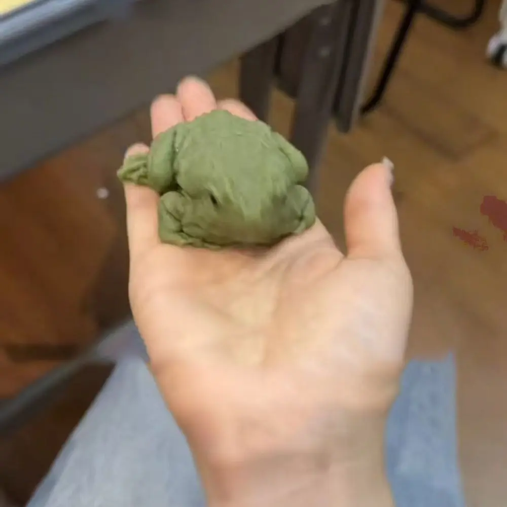Nuevo Rana de sapo para apretar, juguete de simulación de rana pegajosa para aliviar el estrés, juguete para apretar suave, juguete