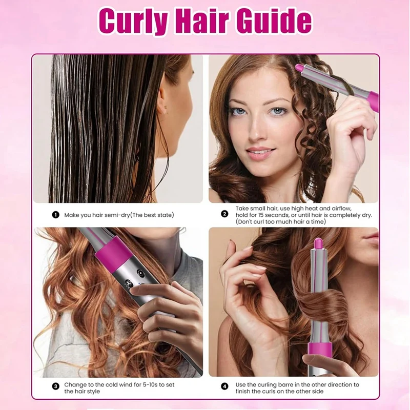 مرفق براميل مكواة تجعيد طويلة BAAG-20 مم لـ Dyson Airwrap Styler HS05 HS01، أداة تجعيد الحجم والشكل الاحترافية