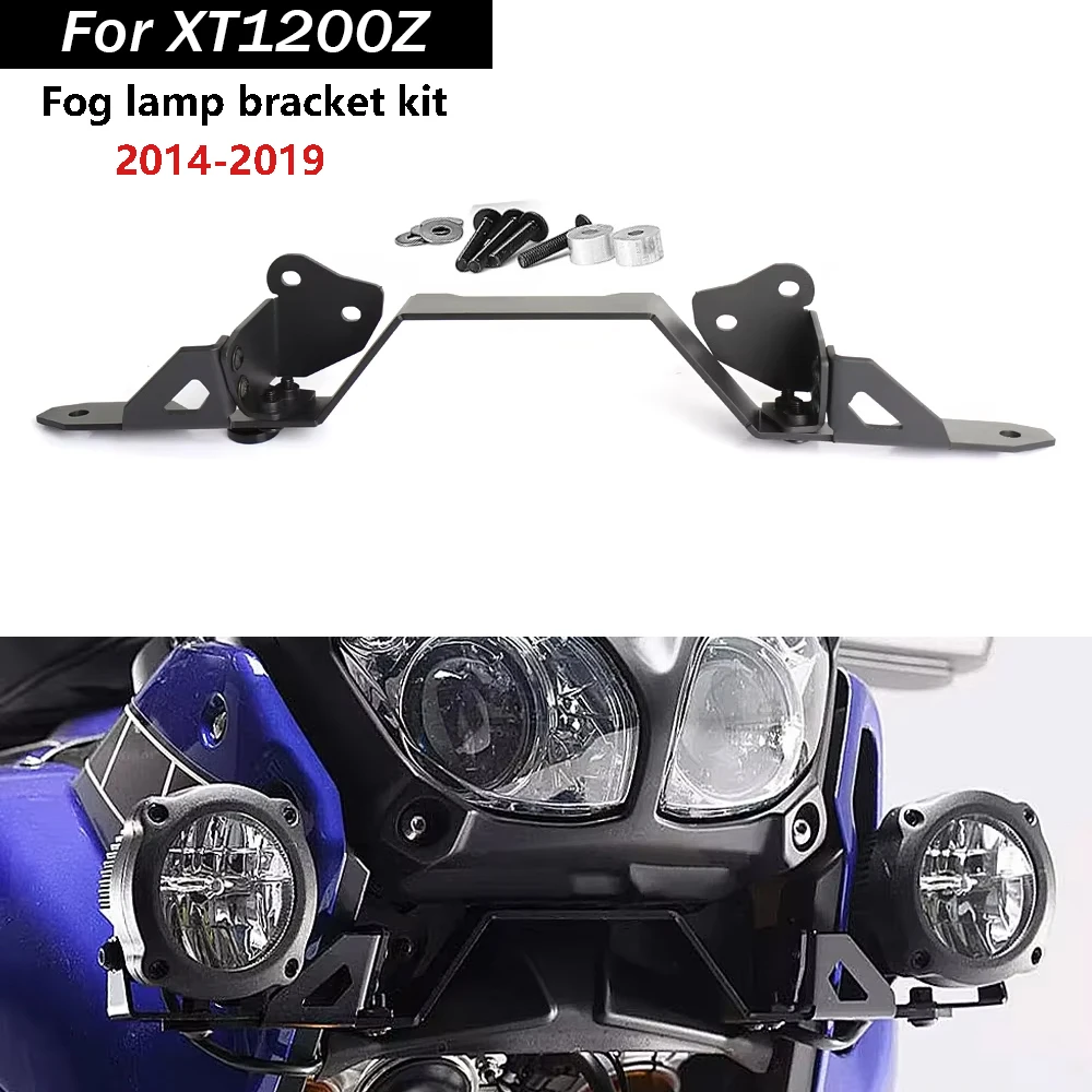 

Motorcycle Headlight Fog light Auxiliary bracket Spotlight holder kit For Yamaha XT 1200 Z XT1200Z XTZ 1200 Super Tenere 2014-19