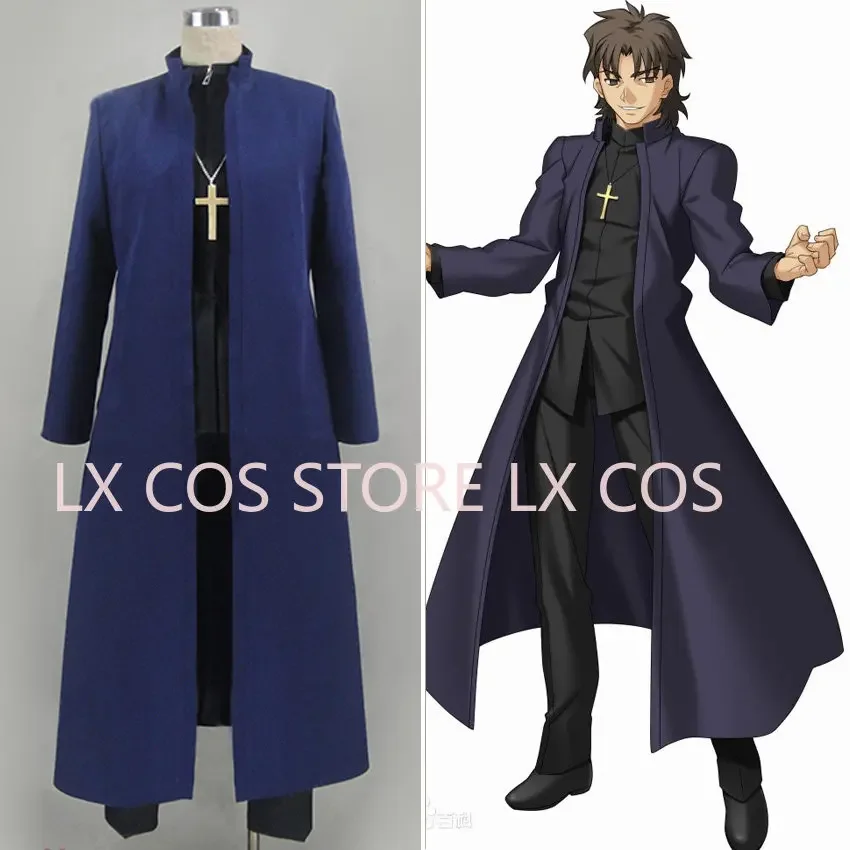 

Anime Fate Stay Night Fate Zero Kirei Kotomine Cosplay Costume Tailor Made Any Sizes