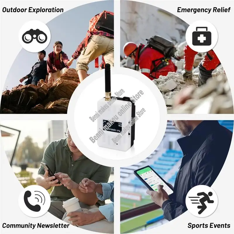 

LT1 Узел месталастичного трекера Bluetooth GPS Положение Loramesh Ретранслятор SX1262 NRF52840 2500 мАч-ABVP