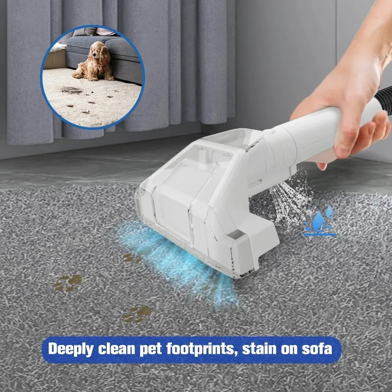 Compact All‑in‑One Household Spot Cleaner Vacuum Stain Extractor for Upholstered Sofa and Carpet Surface Treatment