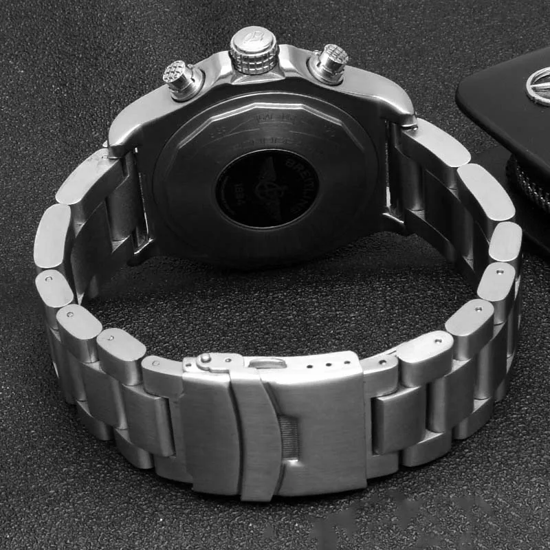 Brushed Solid Stainless Steel Bracelet for SEIKO Diver SKX007 SKX009 High-Quality Dive Watch Band 20 22mm