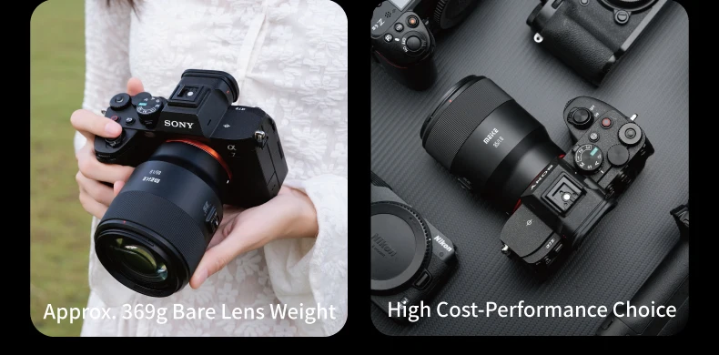 Meike 85mm F1.8 SE Mark II Vollformat-Autofokus-STM-Objektiv für Sony E/Canon EF/Nikon F/Nikon Z/Panasonic L-Mount Kameras – Detail 2
