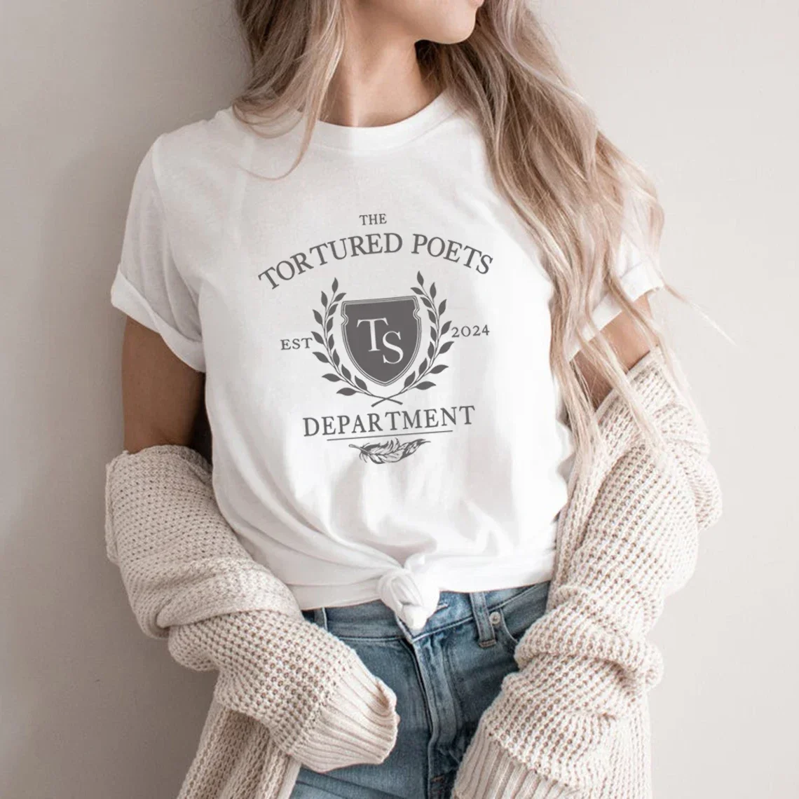Camisetas del departamento de poetas de la muerte para mujer, camisetas de "All's Fair in Love and Poetry", nuevo álbum TTPD Merch, regalo TTPD