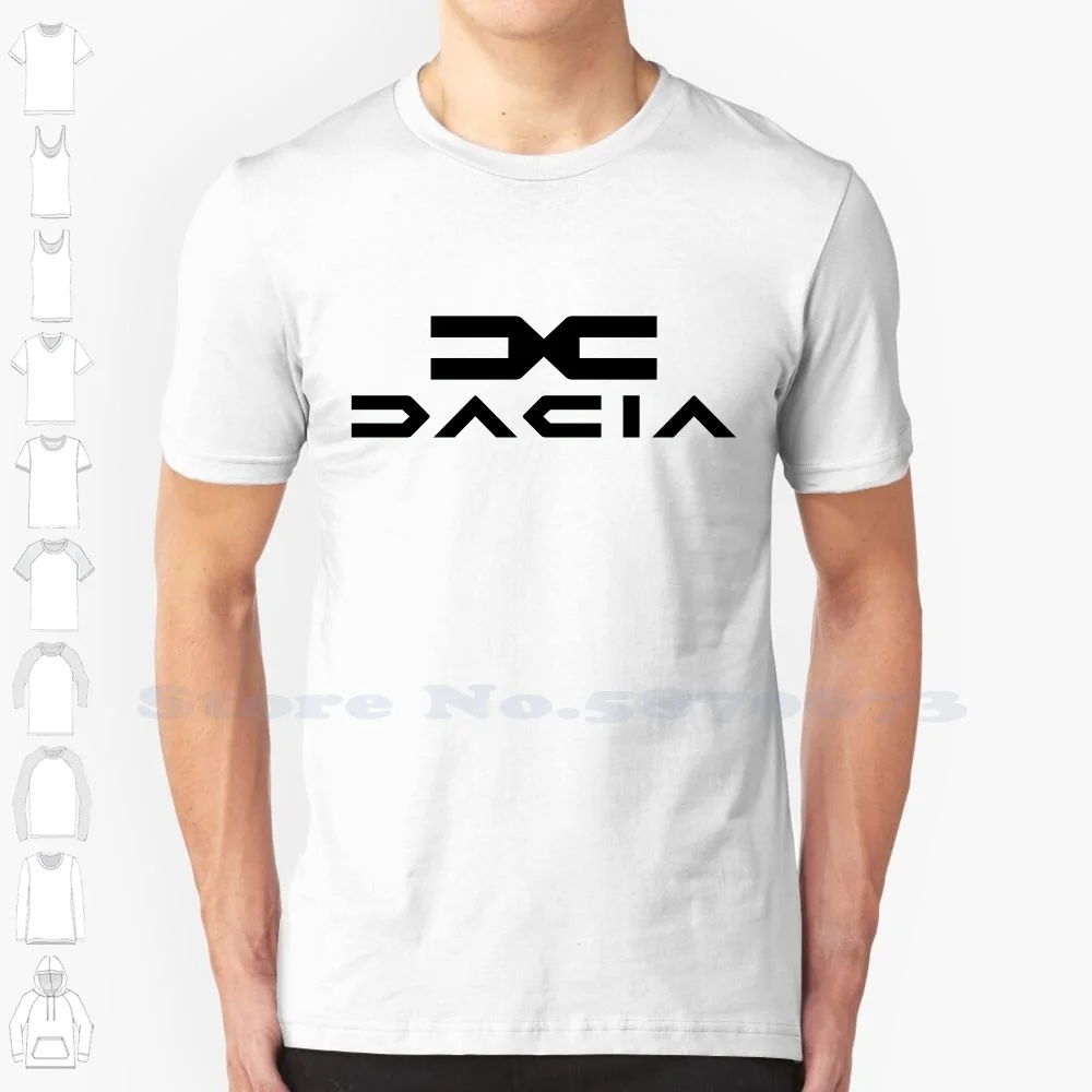 Dacia Logo Casual T Shirt Top Quality Graphic 100% Cotton Tees