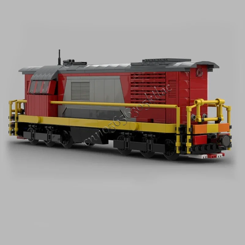 750 قطعة حار بيع MOC الديزل قاطرة نموذج وحدات لتقوم بها بنفسك اللبنات الاطفال الجمعية عرض اللعب مهرجان مفاجأة الهدايا #3