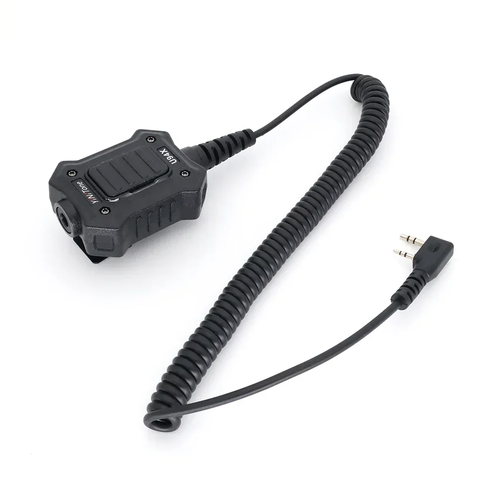 Rádio portátil Walkie Talkie, adaptador de fone de ouvido, U94X PTT, apto para kenwood HYT, TYT, Baofeng, UV 82, UV5R, UV6R, BF888S