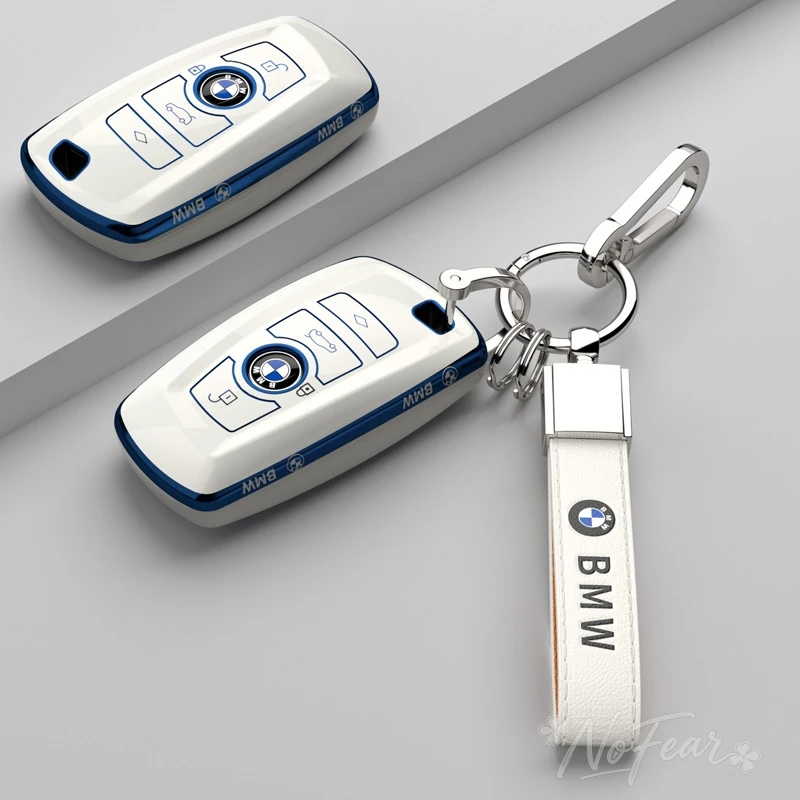 

TPU Car Key Case Cover Protector For BMW 530i 550i 320i 1 2 3 4 5 Series 118i 225i M240i F20F21 F30 F31 F25 F01 F02 Car stickers