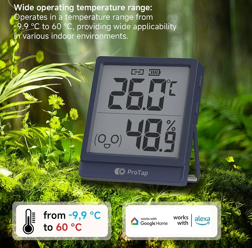 Wholesale ZigBee Temperature Sensor Smart Air Pressure Humidity Sensor Smart Home Work With Mi Home APP