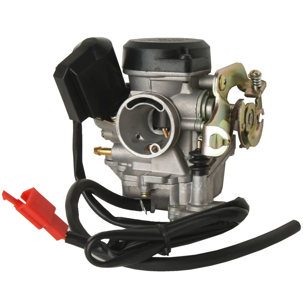 Carb Gy6 Carburetor Moped Scooter Electric Choke Fit 50cc Gator 50 SUNL
