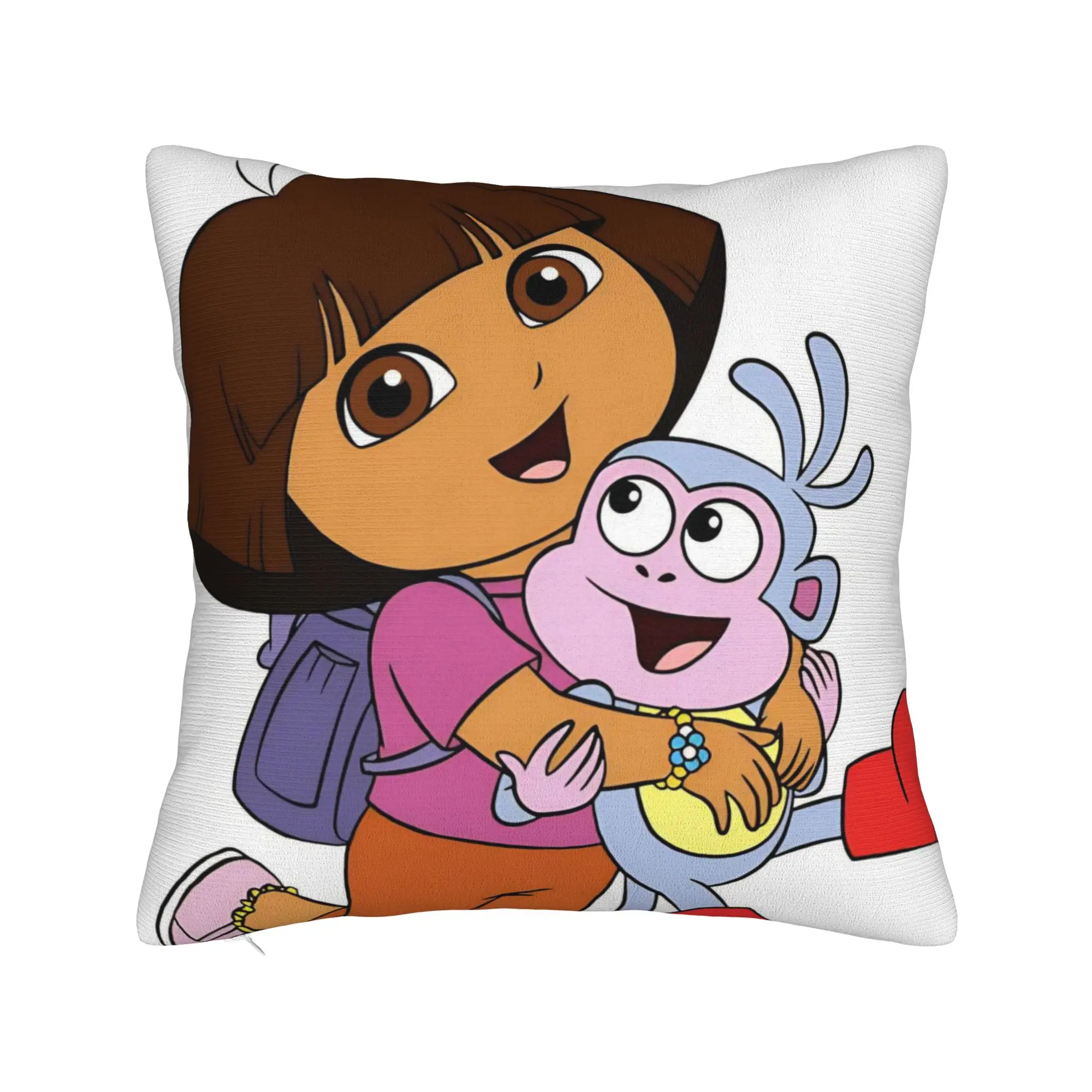 Decorative Pillow Cover D-Doras The Explorers Merch Home  Pillow Case Cover Drop Shipping Multi Size