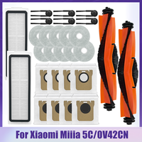 Replacement Parts Compatible With For Xiaomi Mijia 5C/OV42CN Accessories Filter Side Brush Mop Pad Dust Bag Main Brush Cover