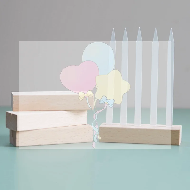 

Wood Table Perfume Essential Oils Test Tester Paper Strip Holder Display Stand Clamps Aromatherapy Paper Clips Decoration