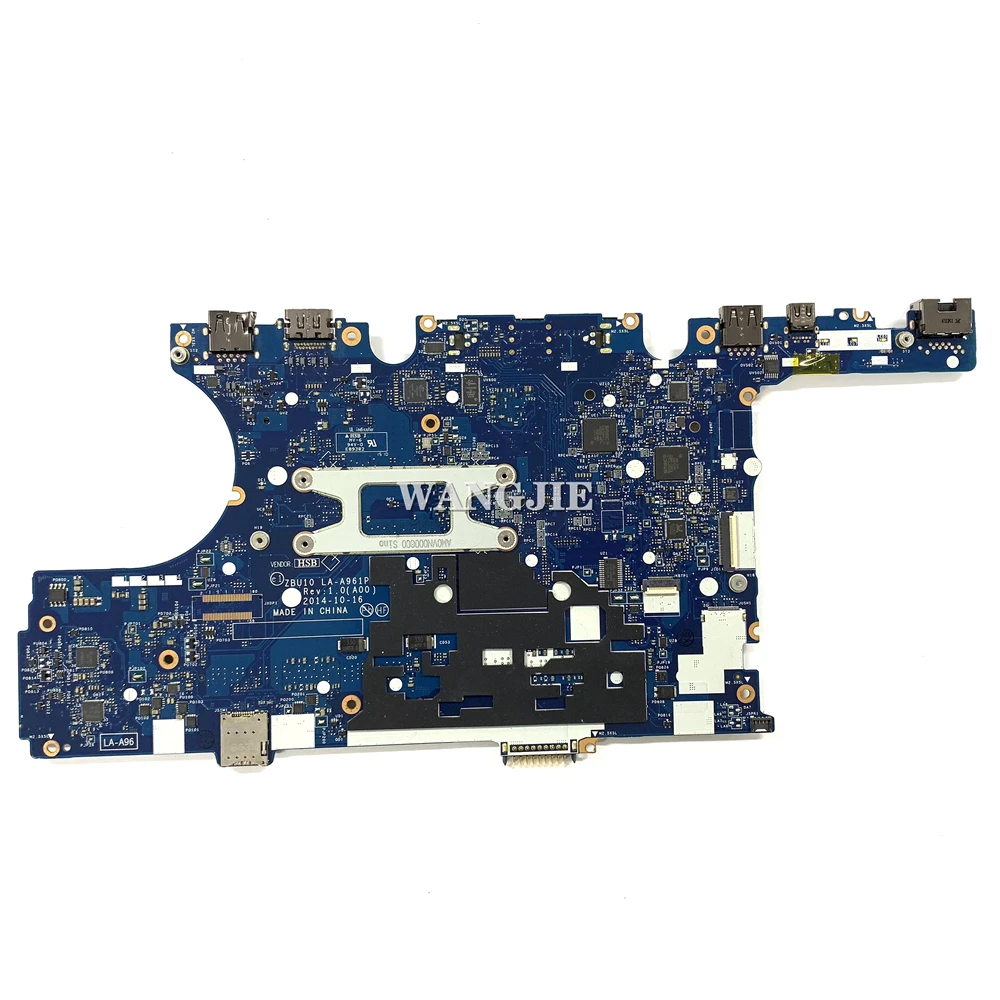 Refurbished For Dell Latitude E7450 7450 Laptop Motherboard TFVF9 0TFVF9 CN-0TFVF9 i5-5300U ZBU10 LA-A961P DDR3L 100% Working