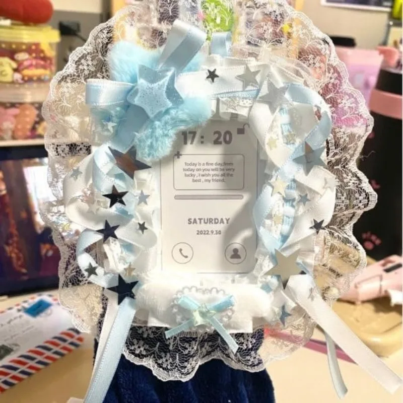 

Lolita Anime Lace Angel Wings Original DIY Handmade Finished Product Y2k Cosplay Animation Derivatives Peripheral Products