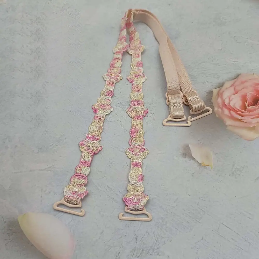 Creative Gift Removable Rabbit Bra Straps Polyester Anti-slip Shoulder Straps Decorative Adjustable Bra Straps Replacement