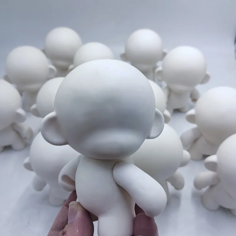 No Stock No Avaiable 12cm dolls DIY Paint Vinyl Art Figure toys With Opp Bag