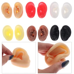 1 Pieces New Silicone Ear Model Professional Practice Piercing Tools Earring Ear Stud Display Tools Can Be Reused Body Jewelry