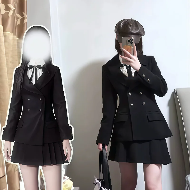 Game Love And Deepspace Heroines Cosplay Costume Girl Shirt Coat Shirt Suit Encountering Qimeng Uniform Carnival Clothes Outfit