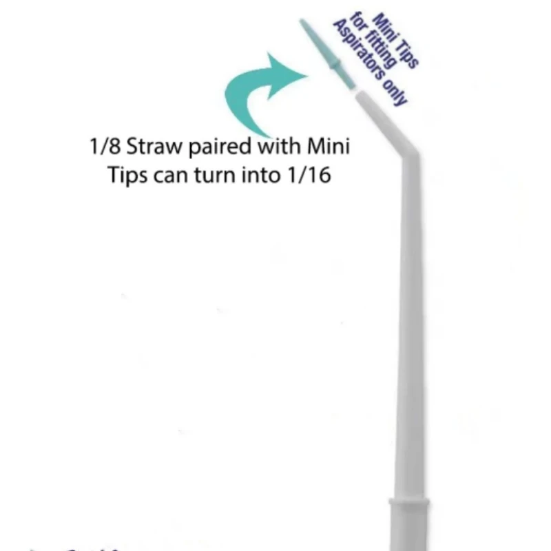 أنبوب شفط قوي للأسنان يمكن التخلص منه وأطراف صغيرة شفاطات جراحية قاذف اللعاب مادة عيادة طب الأسنان #4