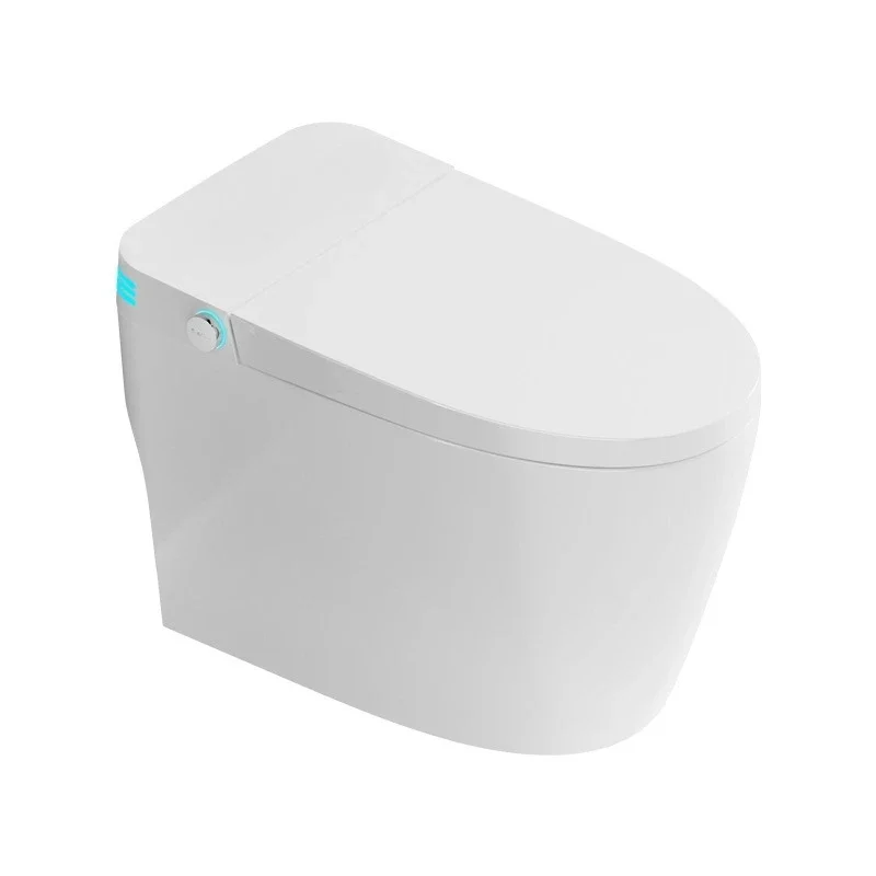 Intelligent automatisch toilet, schuimschild met afstandsbediening, spatwaterdichte spoeling, intelligent toilet keramisch zinkwater