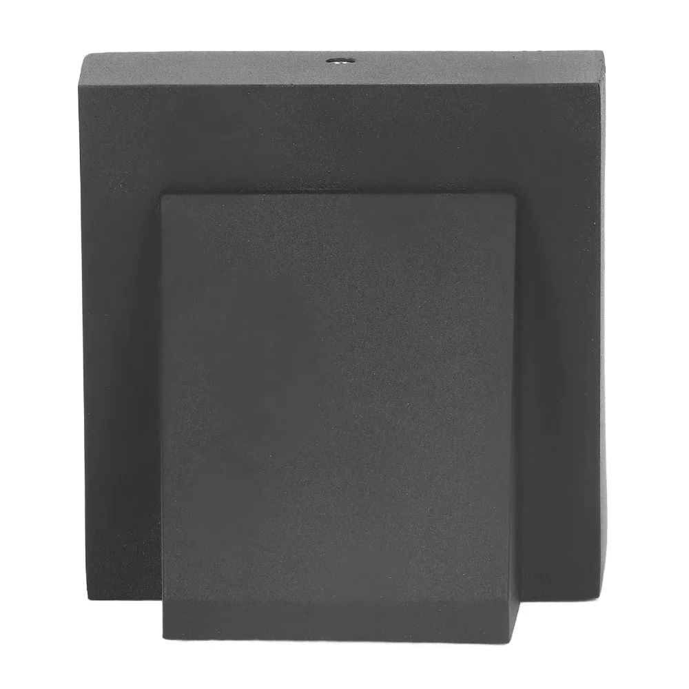 Easy to Install AC 85-265V Wall Light 3W Black LED Wall Lamp Die Casting Aluminium Alloy IP67 Waterproof Wall Lamp Patio